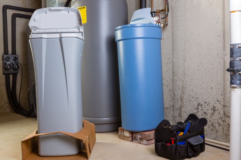 Water Softener System in a Home Setting